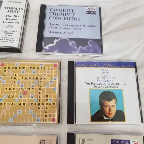 Classic Concerto Music CD Audio Song Lot of 11 Instrumental Handel Boston Pops - Picture 5 of 8